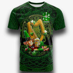 1stIreland Ireland T-Shirt - McGettigan or Gethin Irish Family Crest T-Shirt - Ireland's Trickster Fairies A7 | 1stIreland