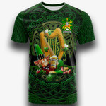 1stIreland Ireland T-Shirt - McDonagh or McDonogh Irish Family Crest T-Shirt - Ireland's Trickster Fairies A7 | 1stIreland