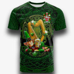 1stIreland Ireland T-Shirt - McTiernan or Kiernan Irish Family Crest T-Shirt - Ireland's Trickster Fairies A7 | 1stIreland