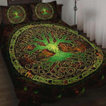 Celtic Quilt Bed Set - Celtic Tree Brown