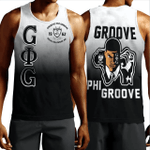 Groove Phi Groove Gradient Men Tank Top | Getteestore.com