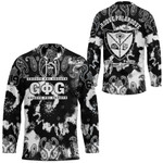 Africazone Clothing - Groove Phi Groove Paisley Bandana Tie Dye Style Hockey Jersey A7 | Africazone.store