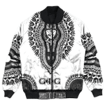 Groove Phi Groove Dashiki (White) Bomber Jackets | Africazone.store