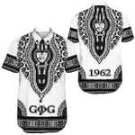 Groove Phi Groove Dashiki (White) Short Sleeve Shirt | Africazone.store