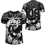 (Custom) Africazone Clothing - Groove Phi Groove Paisley Bandana Tie Dye Style T-shirt A7 | Africazone.store