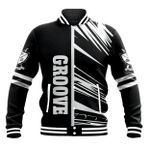 MCM Groove Phi Groove Baseball Jacket | Getteestore.com