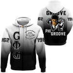 Groove Phi Groove Gradient Zip Hoodie | Africazone.store