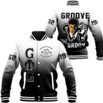 Groove Phi Groove Gradient Baseball Jackets | Africazone.store
