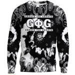 Africazone Clothing - Groove Phi Groove Paisley Bandana Tie Dye Style Sweatshirts A7 | Africazone.store