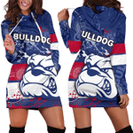 Western Bulldogs Hoodie Dress TH4 | Lovenewzealand.co