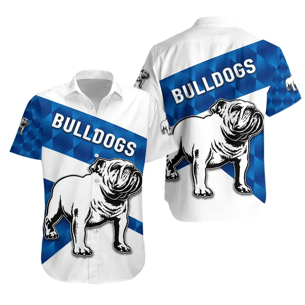 Bulldogs Hawaiian Shirt Sporty Style K8 | Lovenewzealand.co