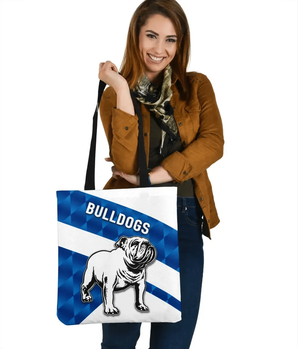Bulldogs Tote Bag Sporty Style K8 | Lovenewzealand.co