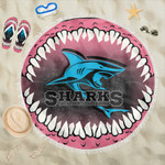 Love New Zealand Beach Blanket - Cronulla-Sutherland Sharks Beach Blanket A35