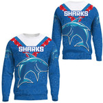 Cronulla-Sutherland Sharks Simple Style - Rugby Team Sweatshirts | Love New Zealand.co