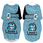 Love New Zealand Clothing - Cronulla-Sutherland Sharks Simple Style Batwing Pocket Dress A35 | Love New Zealand