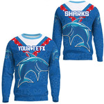(Custom) Cronulla-Sutherland Sharks Simple Style - Rugby Team Sweatshirts | Love New Zealand.co