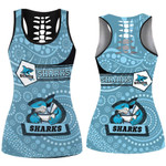 Love New Zealand Clothing - Cronulla-Sutherland Sharks Simple Style Hollow Tank Top A35 | Love New Zealand