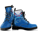 Cronulla-Sutherland Sharks Simple Style - Rugby Team Leather Boots | Lovenewzealand.co
