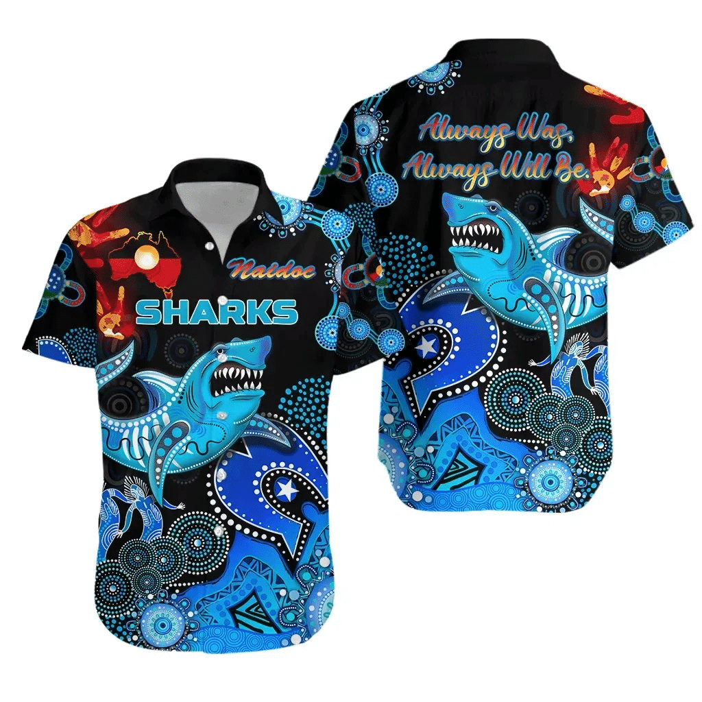 Cronulla-Sutherland Sharks Hawaiian Shirt Naidoc Heal Country! Heal Our Nation K8 | Lovenewzealand.co