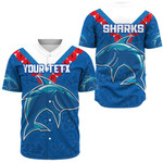 (Custom) Cronulla-Sutherland Sharks Simple Style - Rugby Team Baseball Jerseys A31 | Lovenewzeland.co