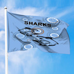 Cronulla-Sutherland Sharks Simple - Rugby Team Premium Flag  | lovenewzealand.co
