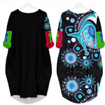 LoveNewZealand Clothing - Cronulla Sutherland Sharks Special Style Rugby Team Batwing Pocket Dress A7 | LoveNewZealand