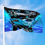 Cronulla-Sutherland Sharks Indigenous Camo - Rugby Team Premium Flag  | lovenewzealand.co
