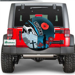 Cronulla-Sutherland Sharks Anzac Day New - Rugby Team Spare Tire Cover | Lovenewzealand.co
