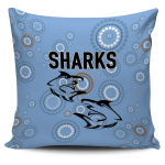 Cronulla-Sutherland Pillow Cover Sharks Anzac Day Unique Indigenous K8 | Lovenewzealand.co