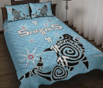 Sharks Quilt Bed Set Sky Blue TH4 | Lovenewzealand.co