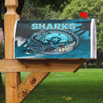 Love New Zealand Mailbox Cover - Cronulla-Sutherland Sharks Naidoc Week 2022 Mailbox Cover | Lovenewzealand.co

