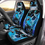 Cronulla-Sutherland Sharks Indigenous Camo - Rugby Team Car Seat Cover | Lovenewzealand.co
