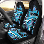 Cronulla-Sutherland Sharks Indigenous Black - Rugby Team Car Seat Cover | Lovenewzealand.co
