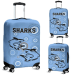 Cronulla Luggage Covers Sharks Unique Indigenous K8 | Lovenewzealand.co