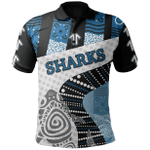 (Custom Personalised)Sharks Polo Shirt TH4 | Lovenewzealand.co