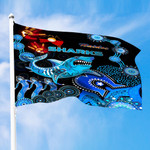 Cronulla-Sutherland Sharks Naidoc - Rugby Team Premium Flag  | lovenewzealand.co
