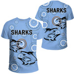 Cronulla-Sutherland Sharks Simple - Rugby Team T-shirt | Lovenewzealand.co
