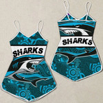 Cronulla-Sutherland Sharks Indigenous New - Rugby Team Women Rompers | Lovenewzealand.co
