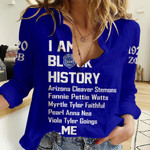 Zeta Phi Beta Black History Women Casual Shirt A31 | Africazone.store