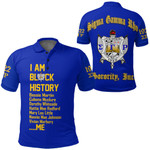 Sigma Gamma Rho Black History Polo Shirts A31 | Africazone.store