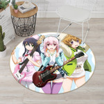Super Sonico Anime 6 Round Rug Living Room And Bed Room Rug Gift Us Decor