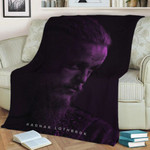Ragnar lothbrok Fleece Blanket Gift For Fan, Premium Comfy Sofa Throw Blanket Gift