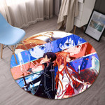 Sword Art Online Anime 10 Round Rug Living Room And Bed Room Rug Gift Us Decor