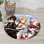 Sword Art Online Anime 13 Round Rug Living Room And Bed Room Rug Gift Us Decor