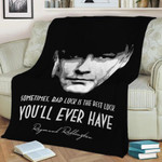 Raymond Reddington Fleece Blanket Gift For Fan, Premium Comfy Sofa Throw Blanket Gift 4