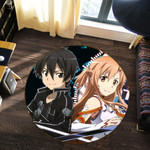 Sword Art Online Anime 16 Round Rug Living Room And Bed Room Rug Gift Us Decor