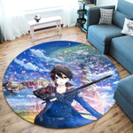 Sword Art Online Anime 17 Round Rug Living Room And Bed Room Rug Gift Us Decor