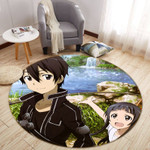 Sword Art Online Anime 24 Round Rug Living Room And Bed Room Rug Gift Us Decor