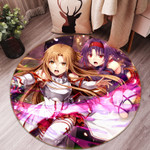 Sword Art Online Anime 27 Round Rug Living Room And Bed Room Rug Gift Us Decor