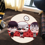 Tokyo Ghoul Anime 9 Round Rug Living Room And Bed Room Rug Gift Us Decor